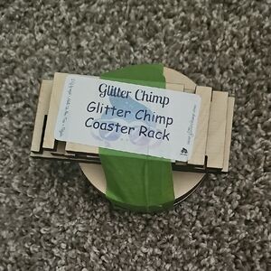 Glitter Chimp Coaster Rack